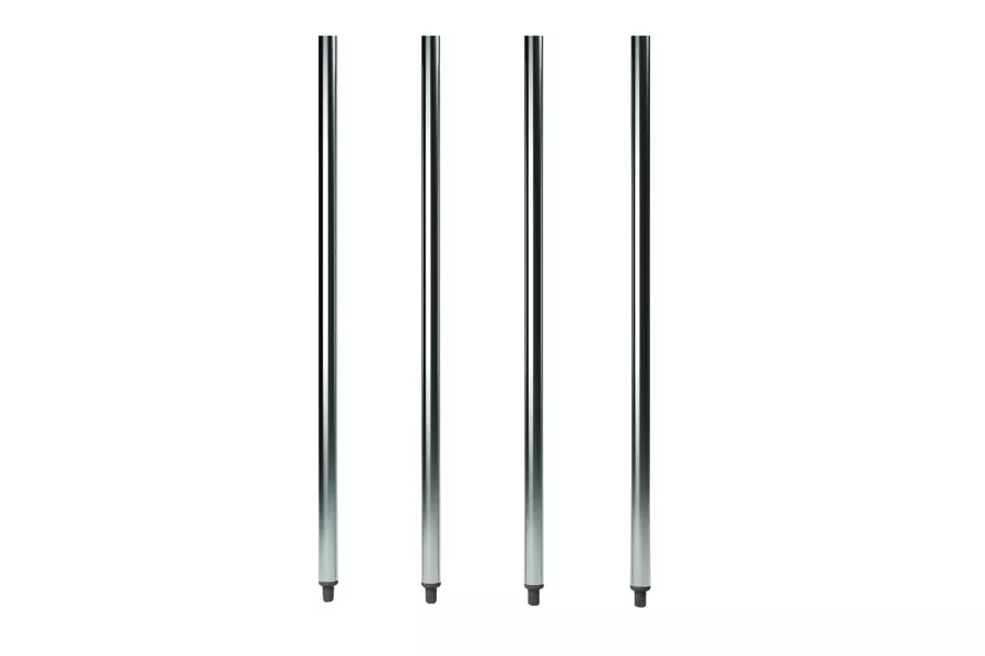 42 in. Galvanized Steel Legs for Work Tables. Set of 4