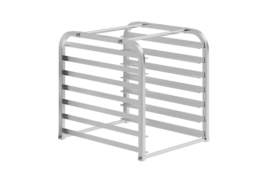 AmGood 7 Pan End Load Countertop Full Sheet / Bun Pan Rack