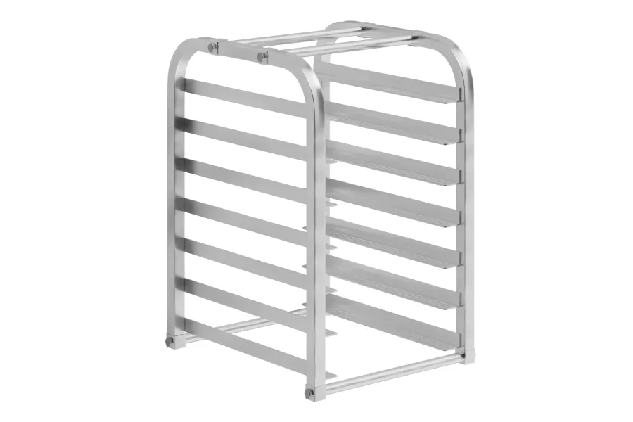 AmGood 7 Pan End Load Countertop Half Sheet / Bun Pan Rack