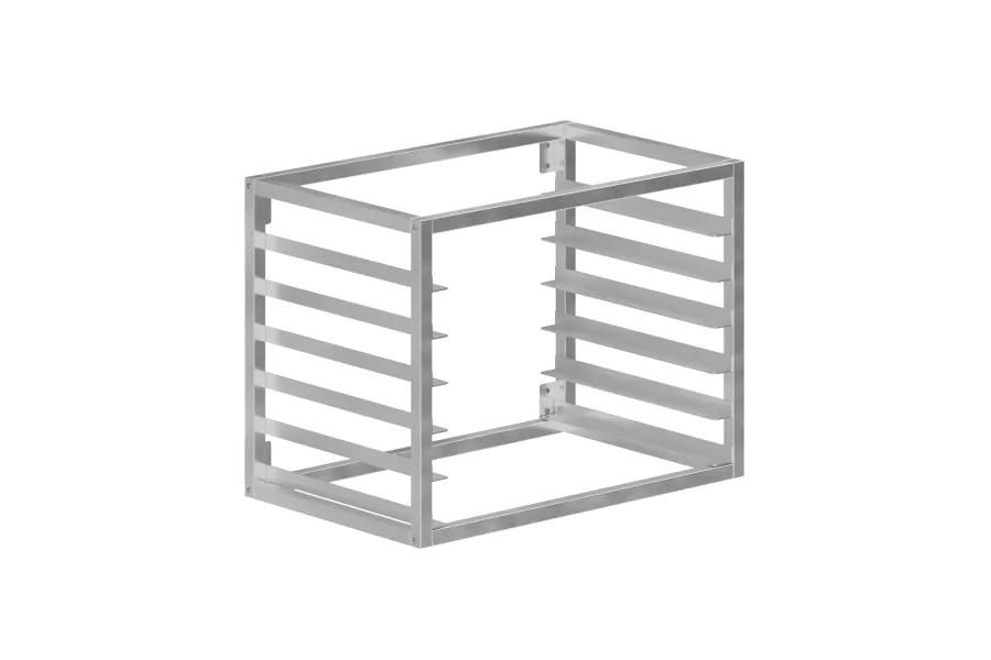 AmGood 6 Tier Wall Mounted Full Size Sheet / Bun Pan Rack. 28 in. x 18 in. x 21 in.