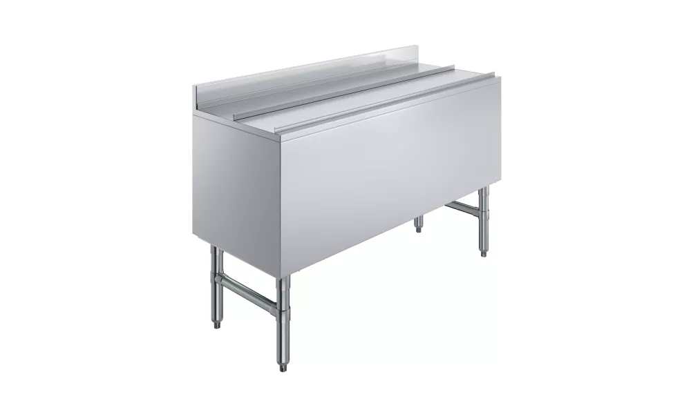 18.5 in. x 48 in. Underbar Ice Bin with Sliding Lid