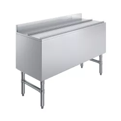 18.5 in. x 48 in. Underbar Ice Bin with Sliding Lid