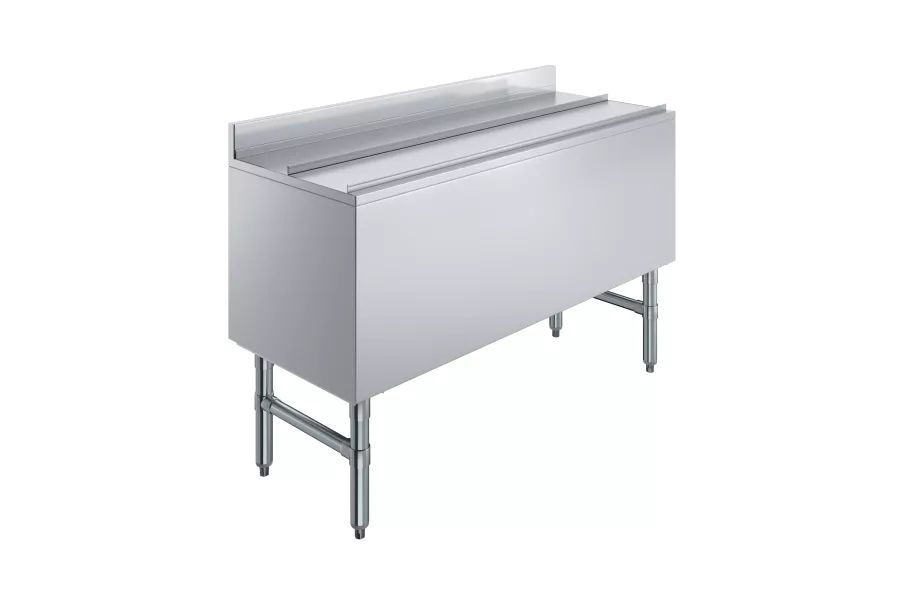 18.5 in. x 48 in. Underbar Ice Bin with Sliding Lid