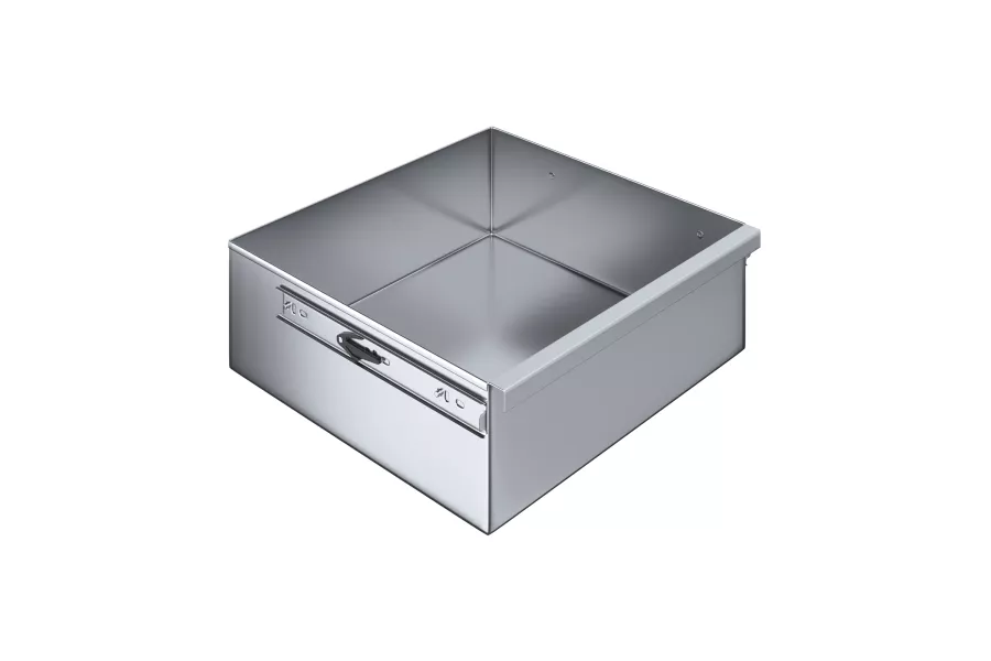 15 in. x 14 in. x 5 in. Stainless Steel Table Drawer