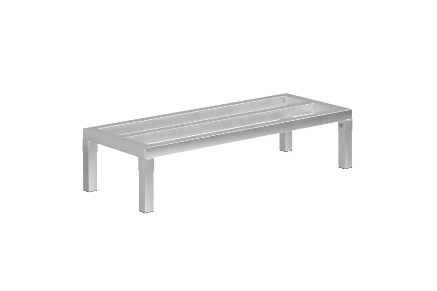 14 in. x 36 in. x 8 in. Aluminium Dunnage Rack. 1350 lbs Capacity