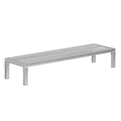 14 in. x 48 in. x 8 in. Aluminium Dunnage Rack. 1400 lbs Capacity