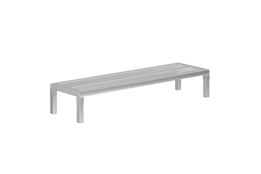 14 in. x 48 in. x 8 in. Aluminium Dunnage Rack. 1400 lbs Capacity