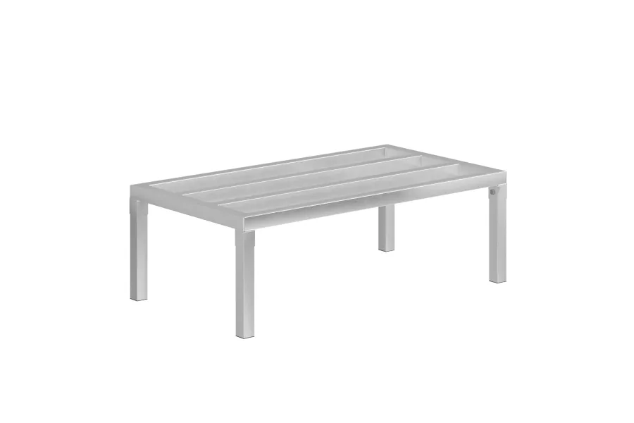 20 in. x 36 in. x 12 in. Aluminium Dunnage Rack. 1630 lbs Capacity