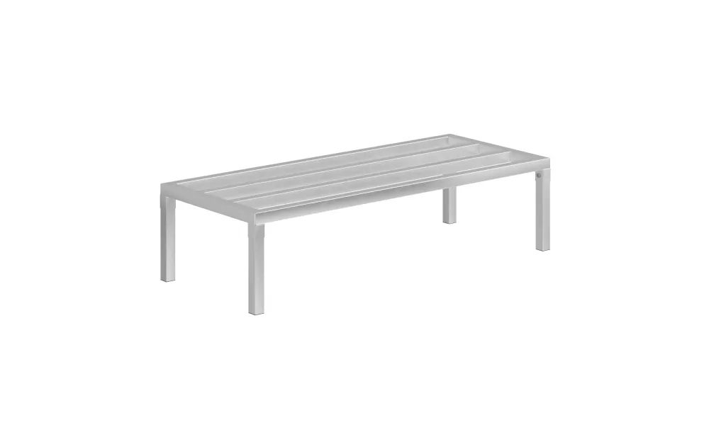 20 in. x 48 in. x 12 in. Aluminium Dunnage Rack. 1685 lbs Capacity