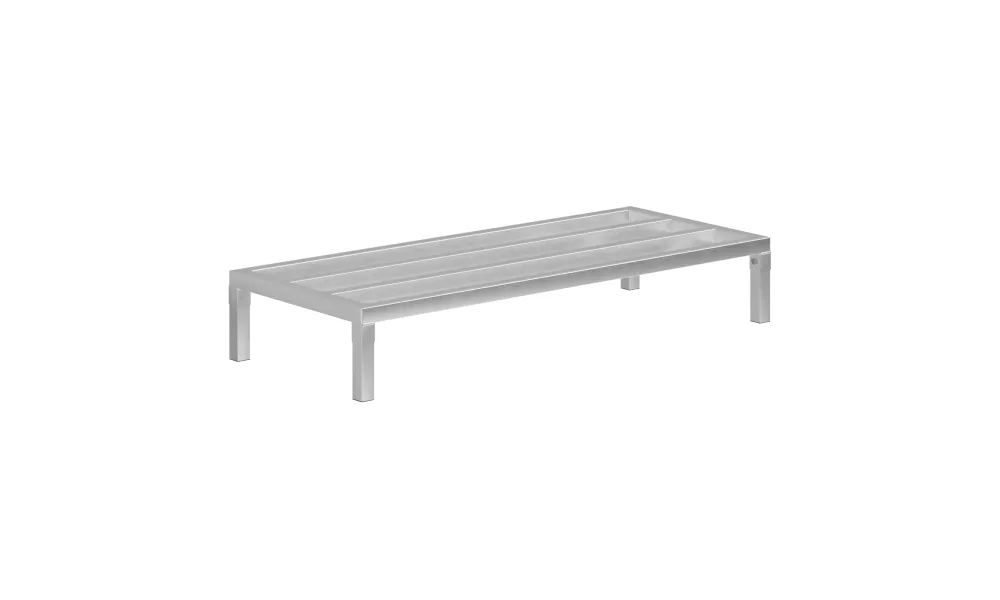 20 in. x 48 in. x 8 in. Aluminium Dunnage Rack. 1685 lbs Capacity