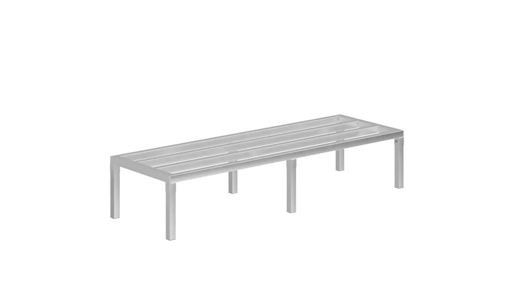 20 in. x 60 in. x 12 in. Aluminium Dunnage Rack. 1740 lbs Capacity