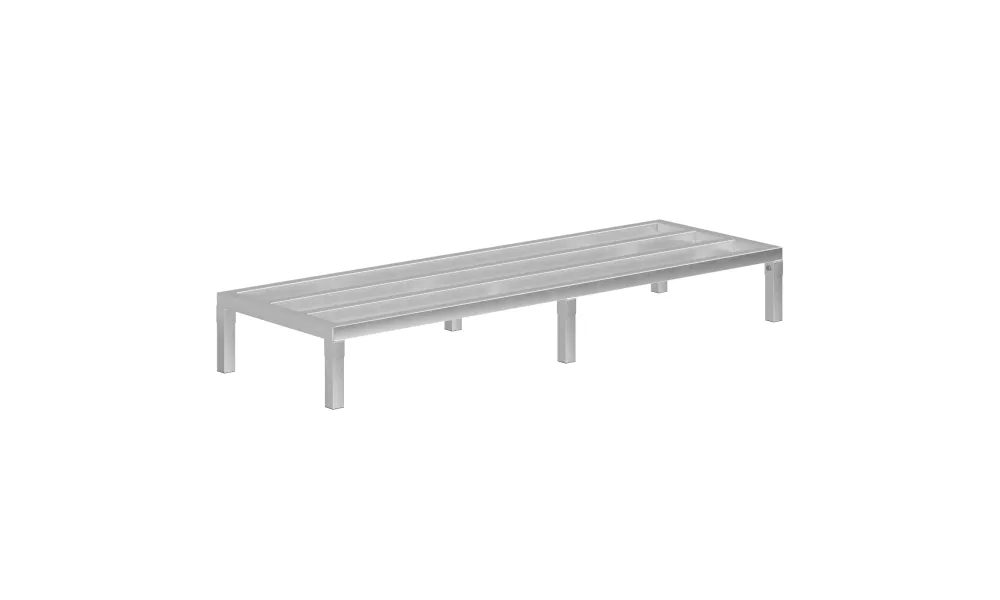 20 in. x 60 in. x 8 in. Aluminium Dunnage Rack. 1740 lbs Capacity
