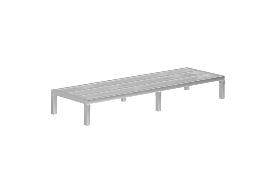 20 in. x 60 in. x 8 in. Aluminium Dunnage Rack. 1740 lbs Capacity