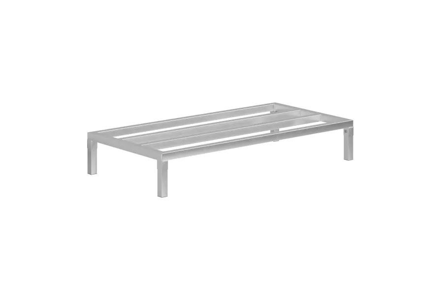 24 in. x 36 in. x 12 in. Aluminium Dunnage Rack. 1715 lbs Capacity