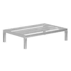 24 in. x 36 in. x 8 in. Aluminium Dunnage Rack. 1715 lbs Capacity