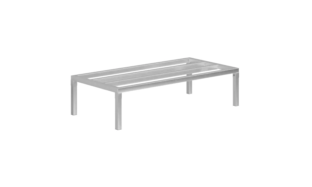 24 in. x 48 in. x 12 in. Aluminium Dunnage Rack. 1780 lbs Capacity