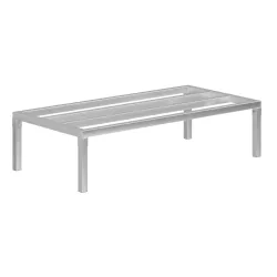 24 in. x 48 in. x 12 in. Aluminium Dunnage Rack. 1780 lbs Capacity
