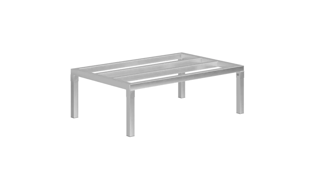 24 in. x 48 in. x 8 in. Aluminium Dunnage Rack. 1780 lbs Capacity