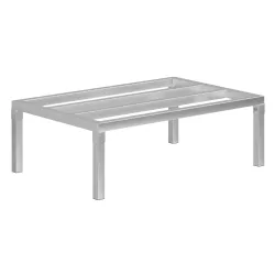 24 in. x 48 in. x 8 in. Aluminium Dunnage Rack. 1780 lbs Capacity