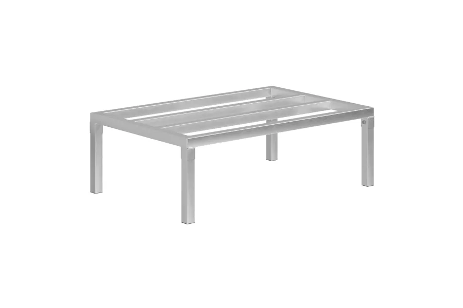 24 in. x 48 in. x 8 in. Aluminium Dunnage Rack. 1780 lbs Capacity