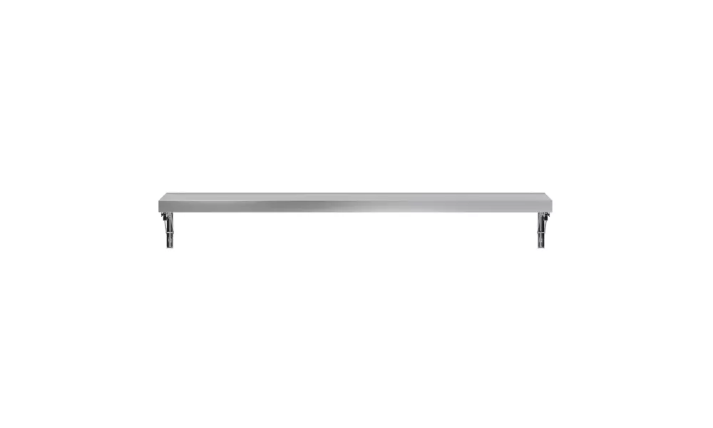 AmGood 12 In. X 48 In. Stainless Steel Folding Wall Shelf - Foto 11
