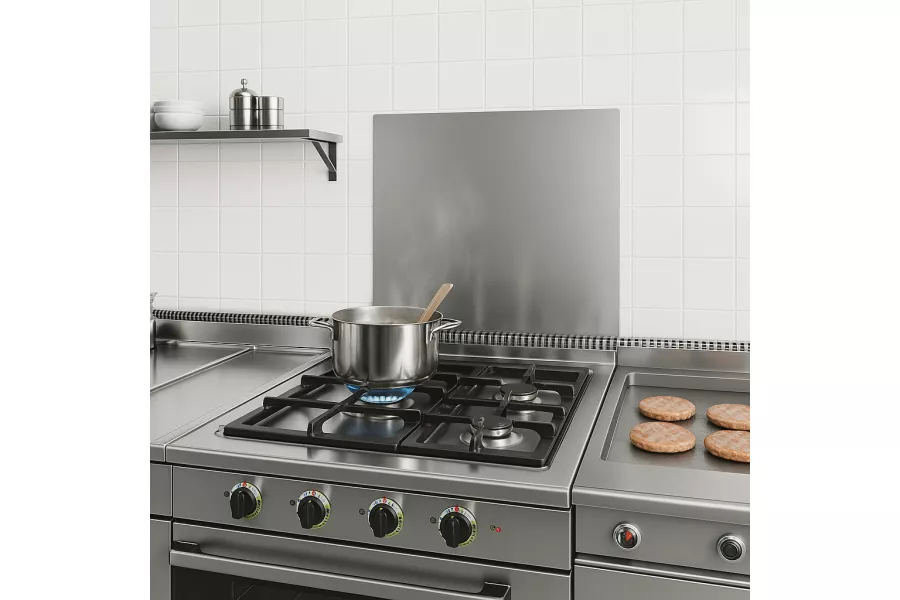 GASLAND 24 x 30 Stainless Steel Backsplash KBSS30 | Splatter Guard for Stoves GASLAND 24 x 30 Stainless Steel Backsplash KBSS30 | Splatter Guard for Stoves