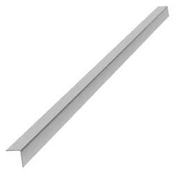 2 in. x 2 in. x 72 in. Stainless Steel  Inside Corner Guard
