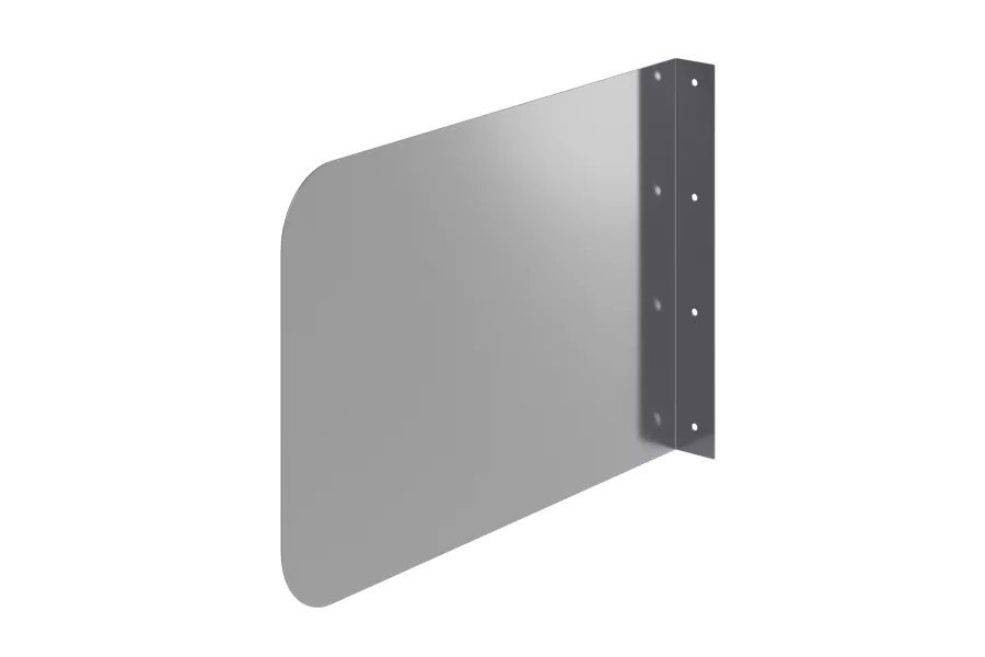 18 in. x 12 in. Stainless Steel Wall Mount Splash Guard