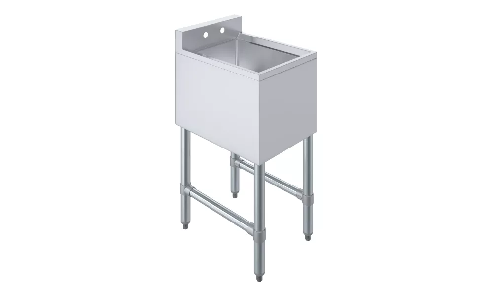 14 in. x 19 in. One Compartment Underbar Sink
