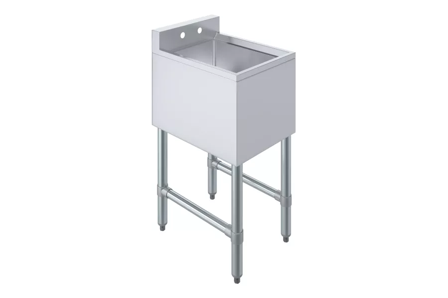 14 in. x 19 in. One Compartment Underbar Sink