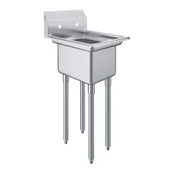 EquipmentBlvd 1 Compartment Stainless Steel