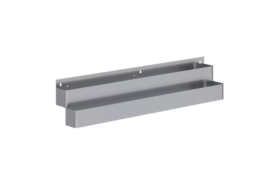 48 in. Double Tier Stainless Steel Speed Rail