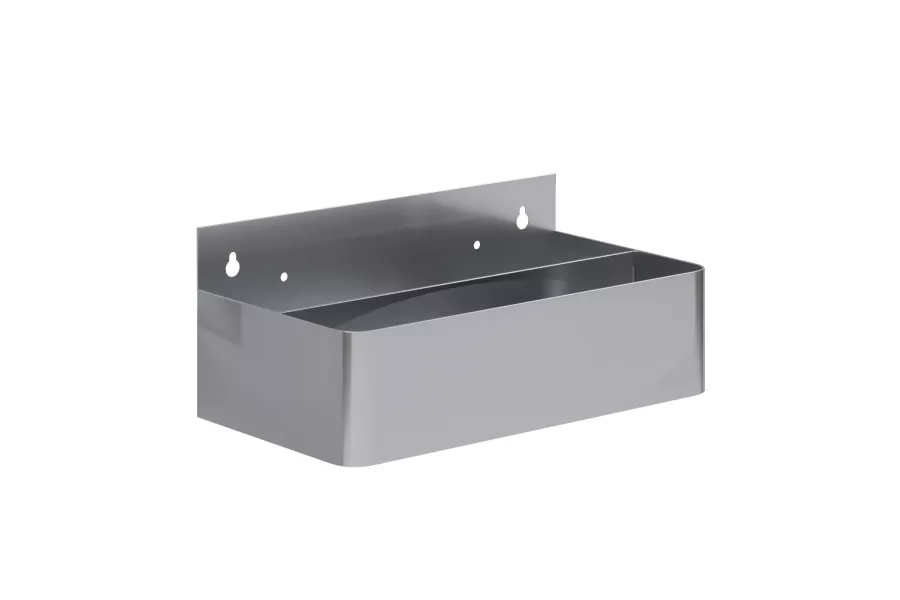 15 in. Abreast Double Tier Stainless Steel Speed Rail Rack