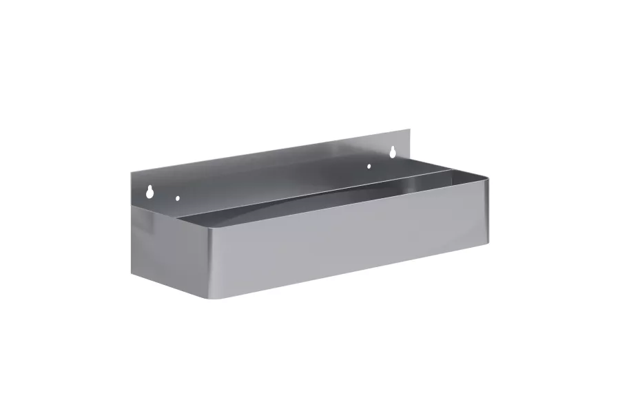 22 in. Abreast Double Tier Stainless Steel Speed Rail Rack