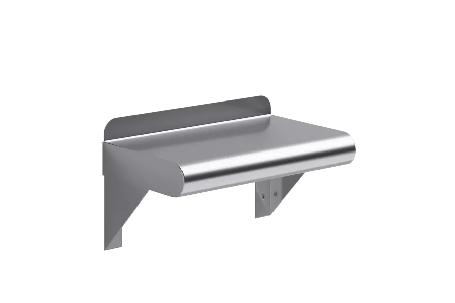 6 in. x 10 in. Stainless Steel Wall Shelf