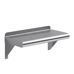 8 in. x 16 in. Stainless Steel Wall Shelf
