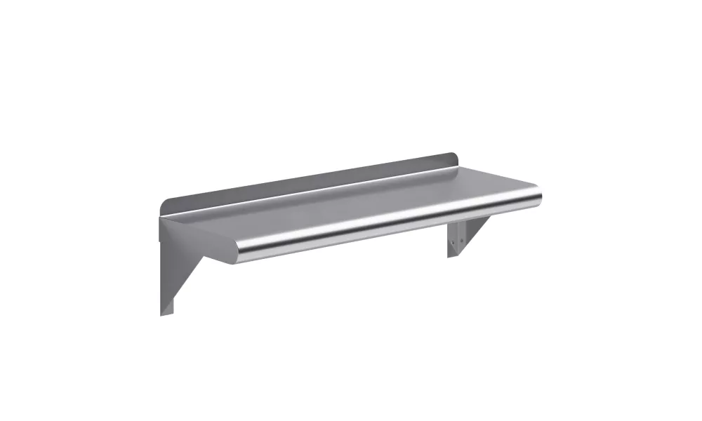 8 in. x 24 in. Stainless Steel Wall Shelf