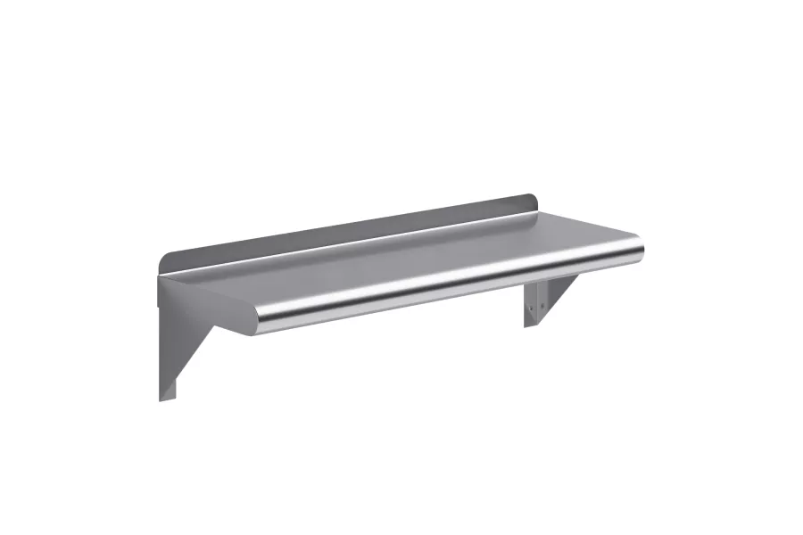 8 in. x 24 in. Stainless Steel Wall Shelf