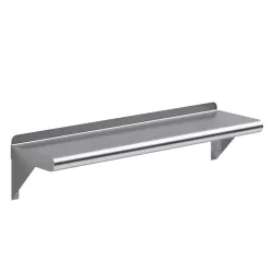 8 in. x 30 in. Stainless Steel Wall Shelf