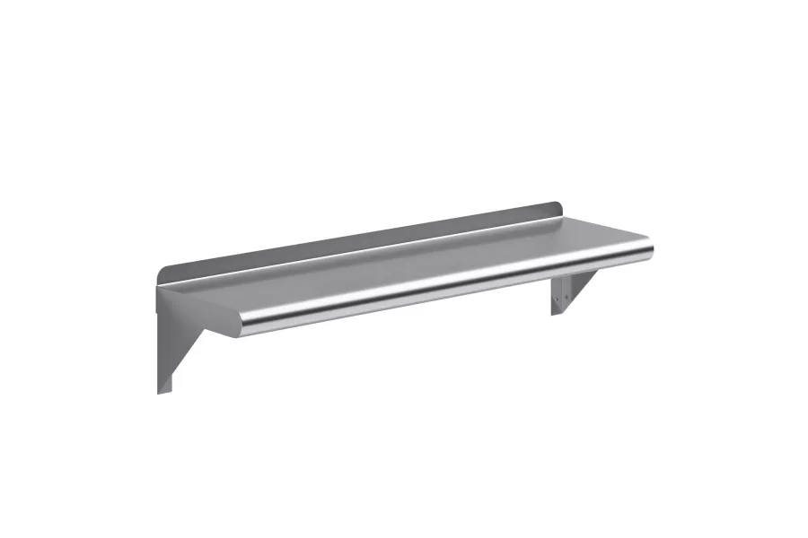 8 in. x 30 in. Stainless Steel Wall Shelf