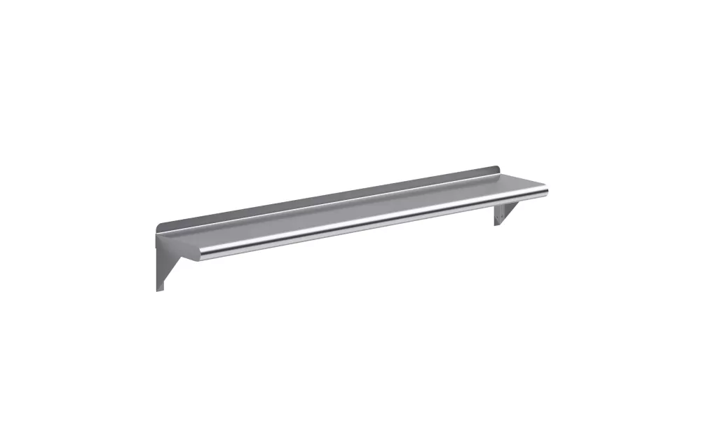 8 in. x 48 in. Stainless Steel Wall Shelf