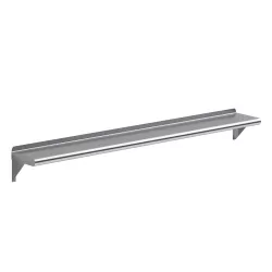 8 in. x 60 in. Stainless Steel Wall Shelf