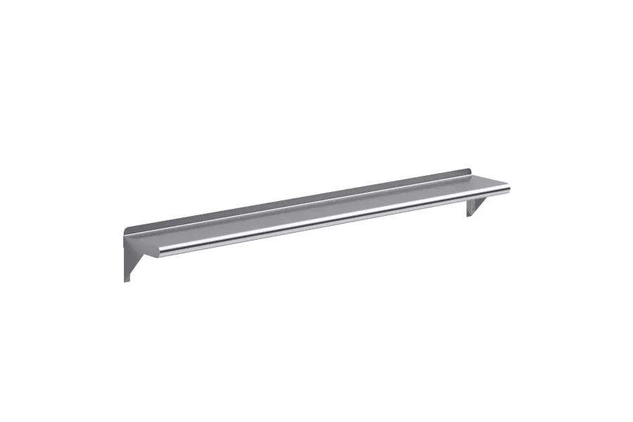 8 in. x 60 in. Stainless Steel Wall Shelf