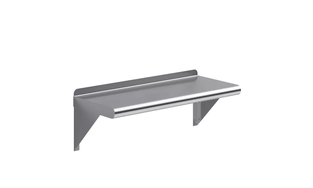 10 in. x 24 in. Stainless Steel Wall Shelf