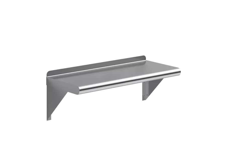 10 in. x 24 in. Stainless Steel Wall Shelf