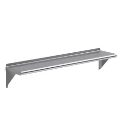 10 in. x 48 in. Stainless Steel Wall Shelf