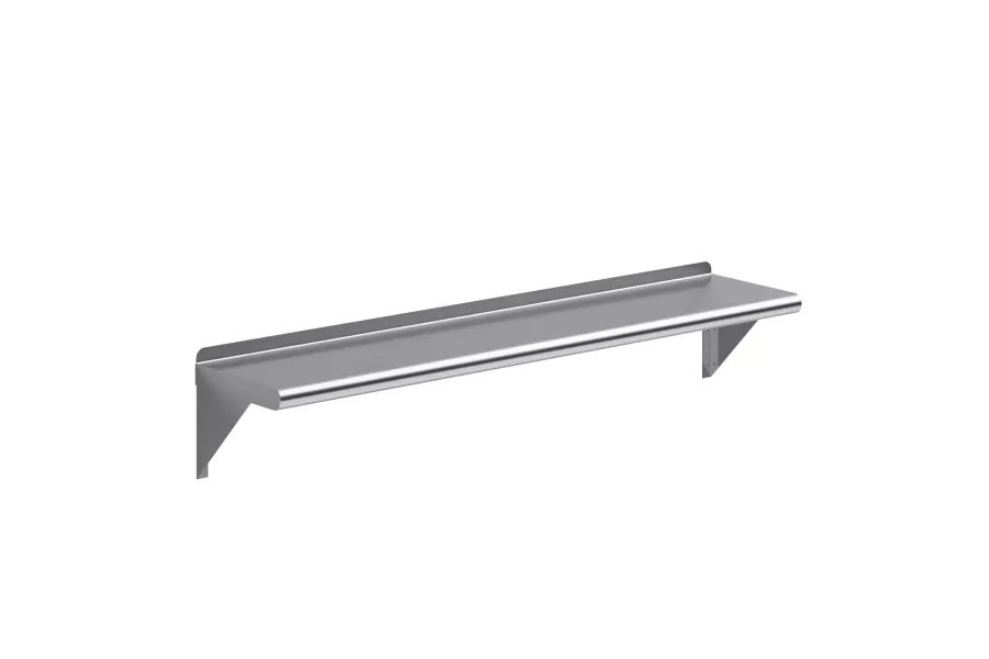 10 in. x 48 in. Stainless Steel Wall Shelf