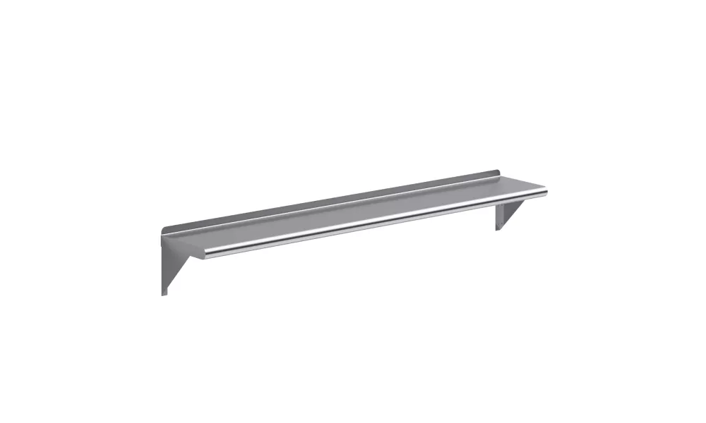 10 in. x 60 in. Stainless Steel Wall Shelf