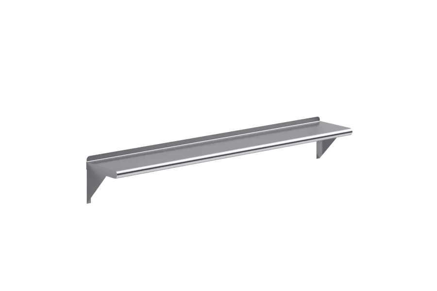 10 in. x 60 in. Stainless Steel Wall Shelf