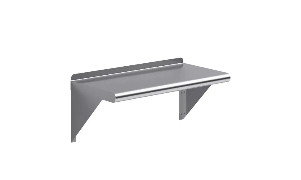 12 in. x 24 in. Stainless Steel Wall Shelf